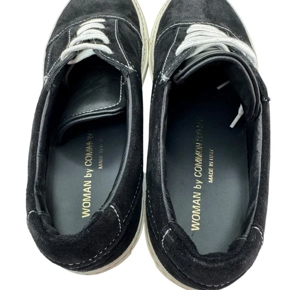 Woman by Common Projects Skate Low Suede Black EU 38